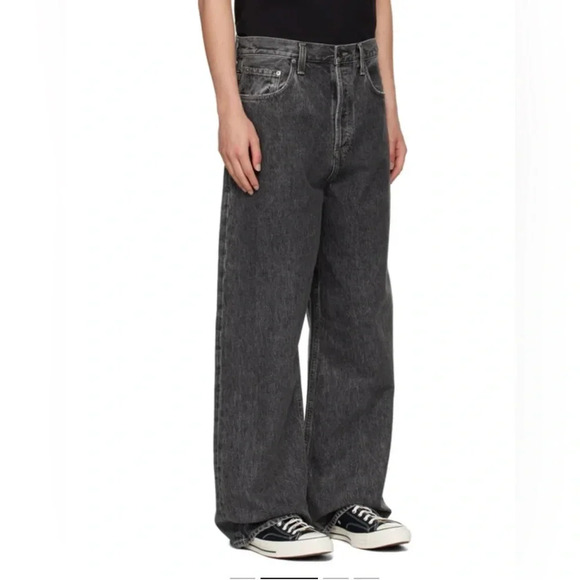 Agolde Women’s Black  Ashcroft Jean Size 30 - Picture 3 of 9